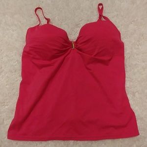 New! Victoria Secret pink/fuschia tankini sz 34D